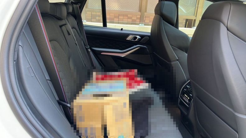 内装後方シート