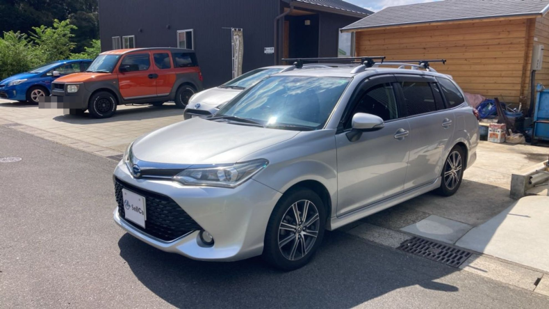 トヨタ カローラフィールダーの売買実績画像