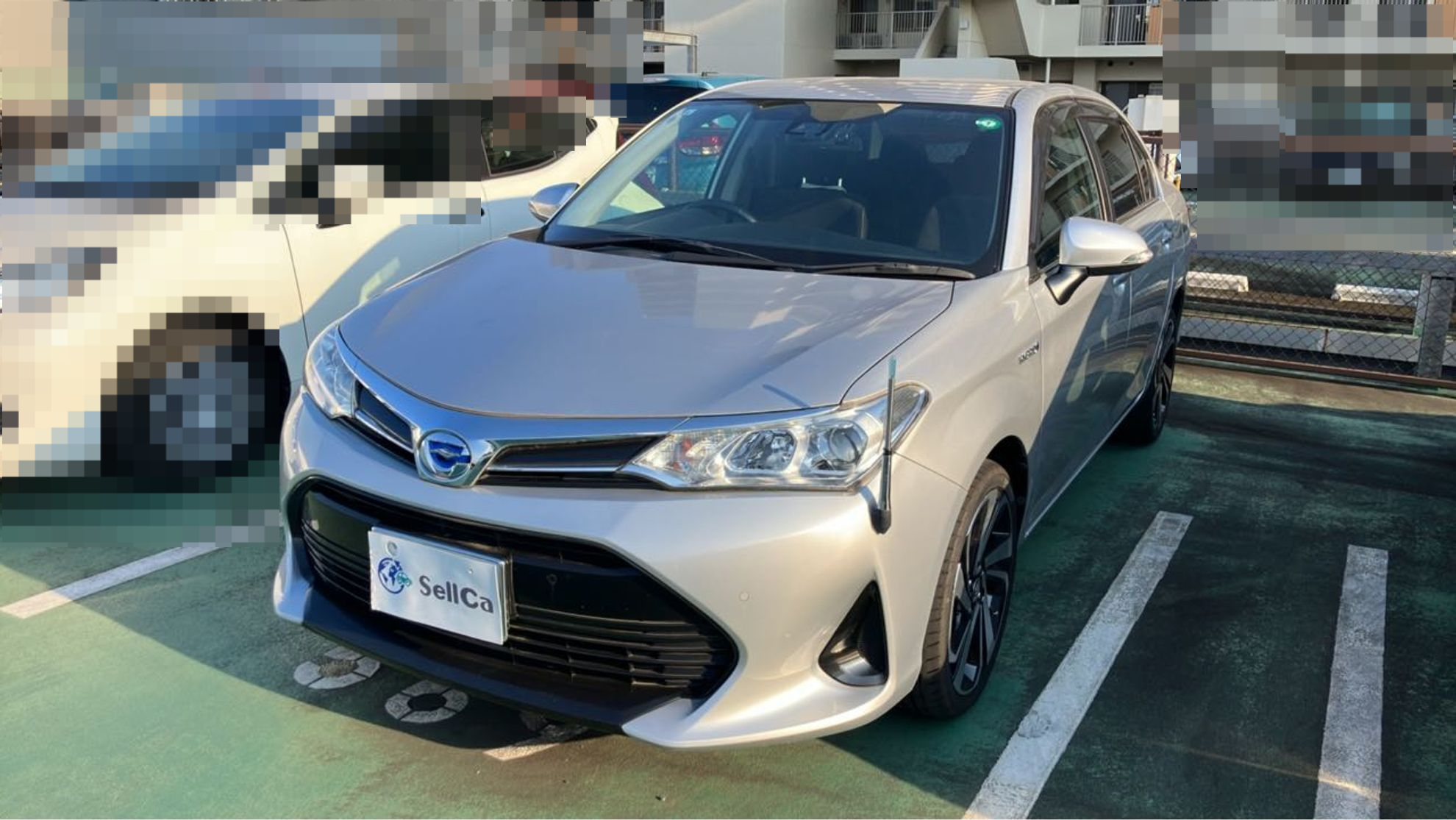 2025年9月成約のカローラアクシオ ハイブリッドＧのメイン画像