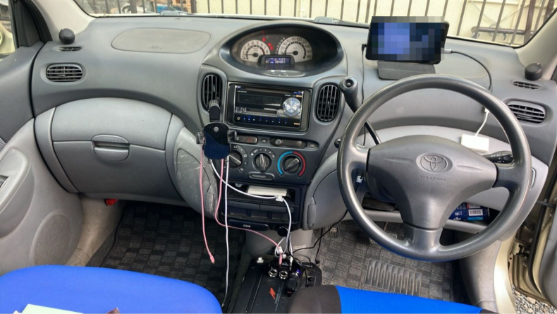 内装インパネ全体