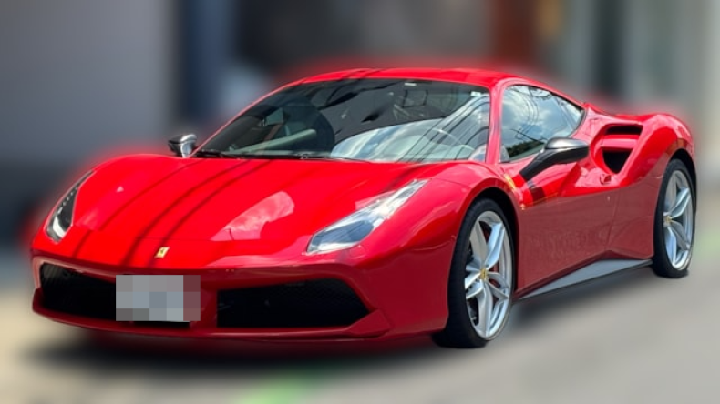 フェラーリ ４８８ＧＴＢの売買実績画像