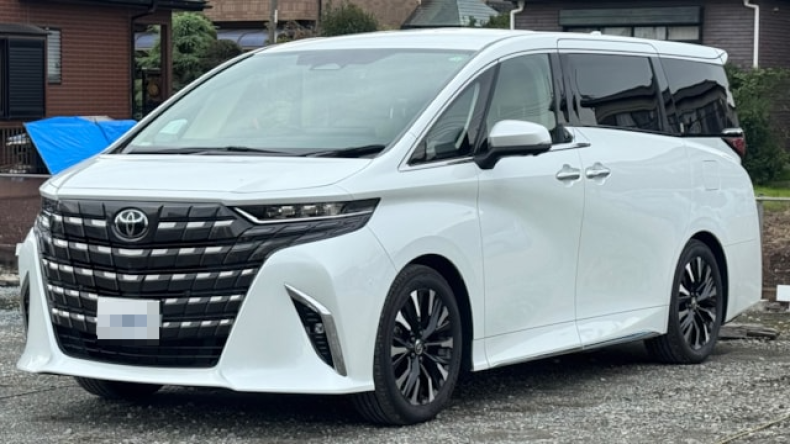 トヨタ アルファードハイブリッドの売買実績画像