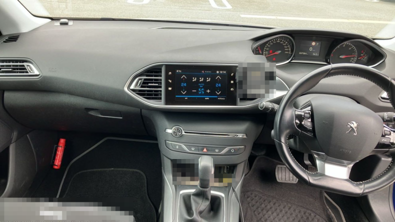 内装インパネ全体