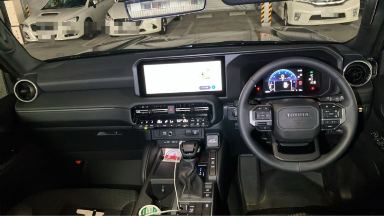 内装インパネ全体