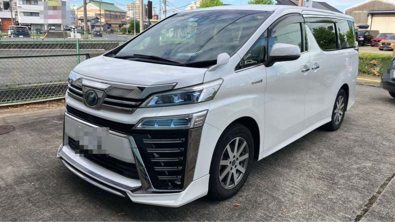 トヨタ ヴェルファイアハイブリッドの売買実績画像