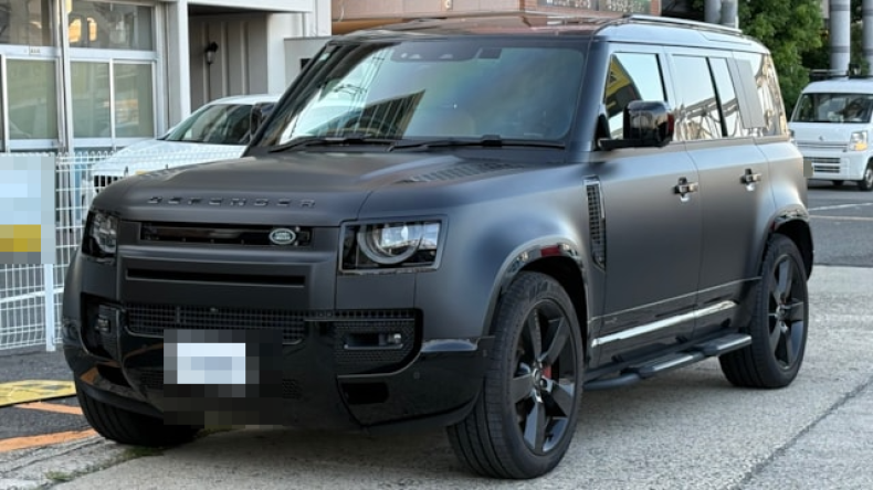 ランドローバー ディフェンダーの売買実績画像