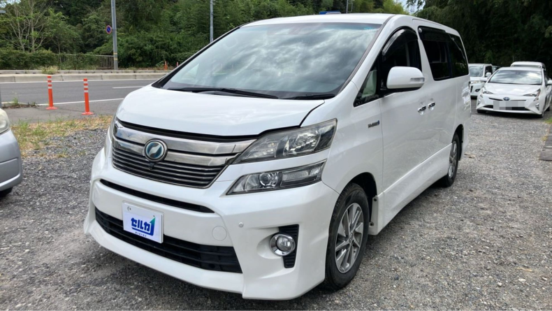 トヨタ ヴェルファイアハイブリッドの売買実績画像