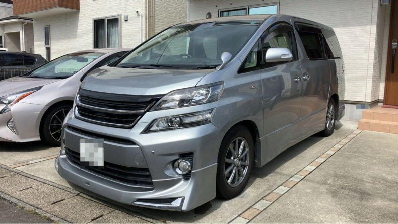 トヨタ ヴェルファイアハイブリッドの売買実績画像