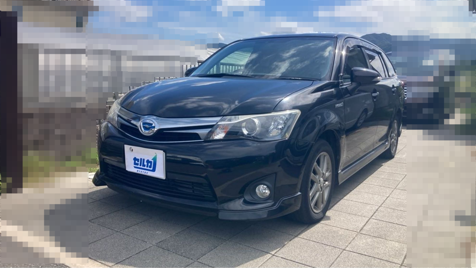 2025年9月成約のカローラフィールダー ハイブリッドＧ エアロツアラー・ダブルバイビーのメイン画像