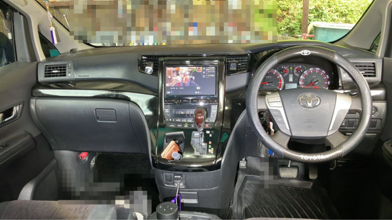 内装インパネ全体