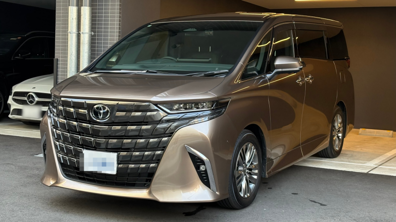 トヨタ アルファードハイブリッドの売買実績画像