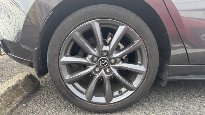 タイヤホイール後