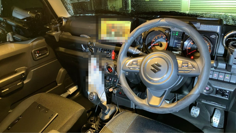 内装インパネ全体