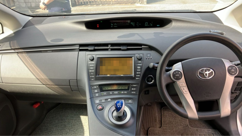 内装インパネ全体