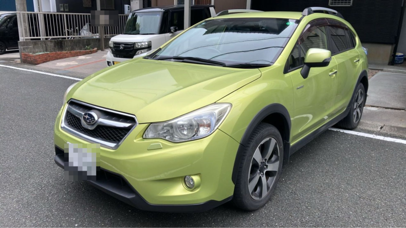 スバル ＸＶハイブリッドの売買実績画像