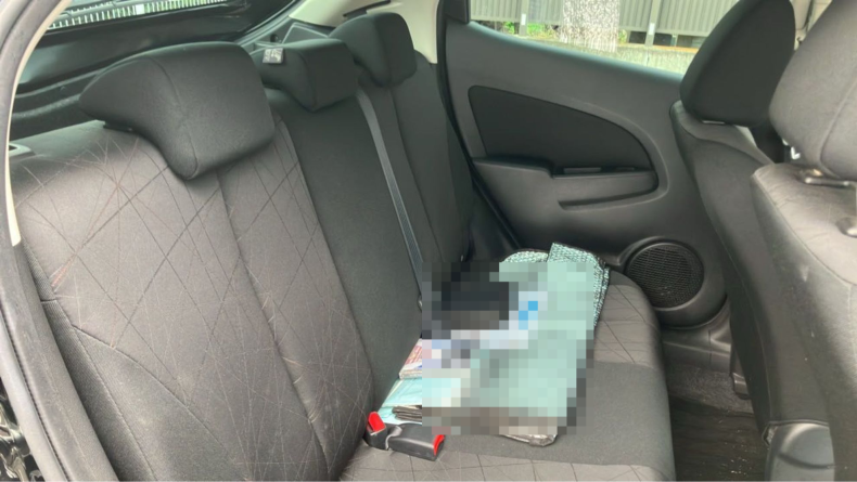 内装後方シート