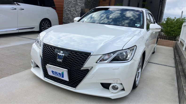 トヨタ クラウンハイブリッドの売買実績画像