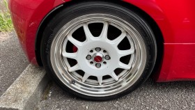 タイヤホイール後