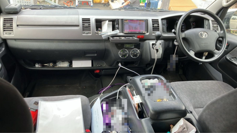 内装インパネ全体