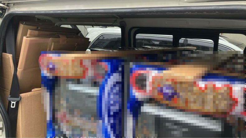 内装後方シート