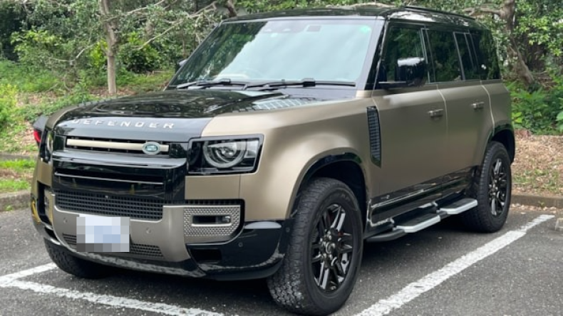 ランドローバー ディフェンダーの売買実績画像