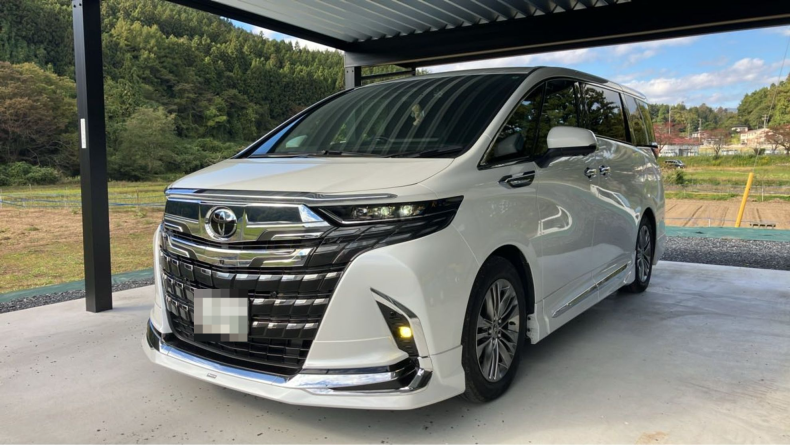 トヨタ アルファードハイブリッドの売買実績画像