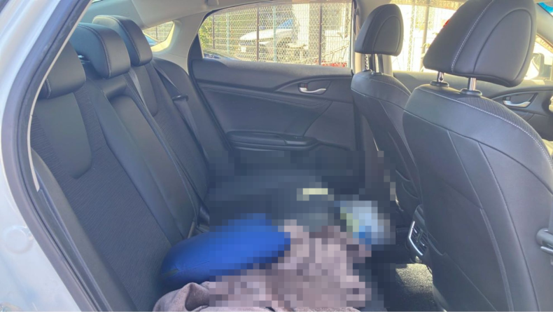 内装後方シート