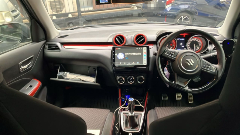 内装インパネ全体