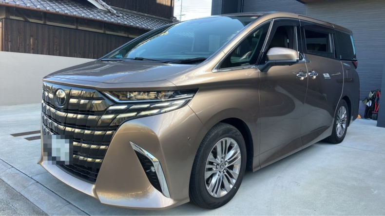 トヨタ アルファードハイブリッドの売買実績画像