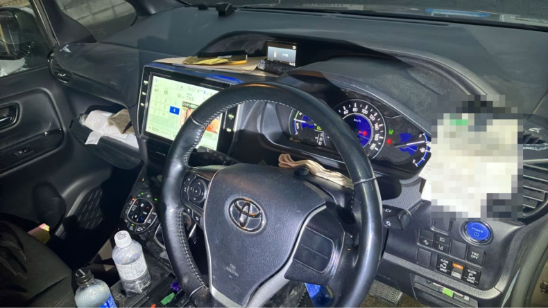 内装インパネ全体