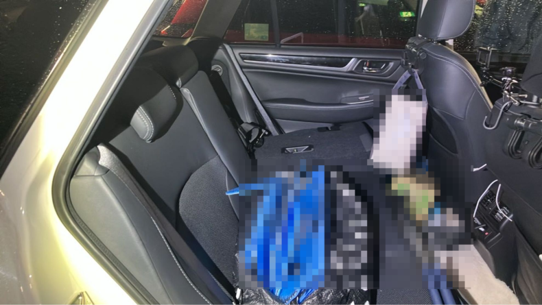 内装後方シート