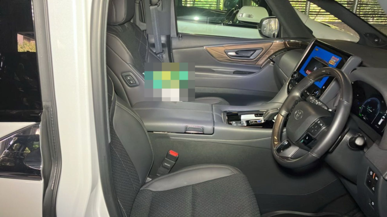 内装前方シート