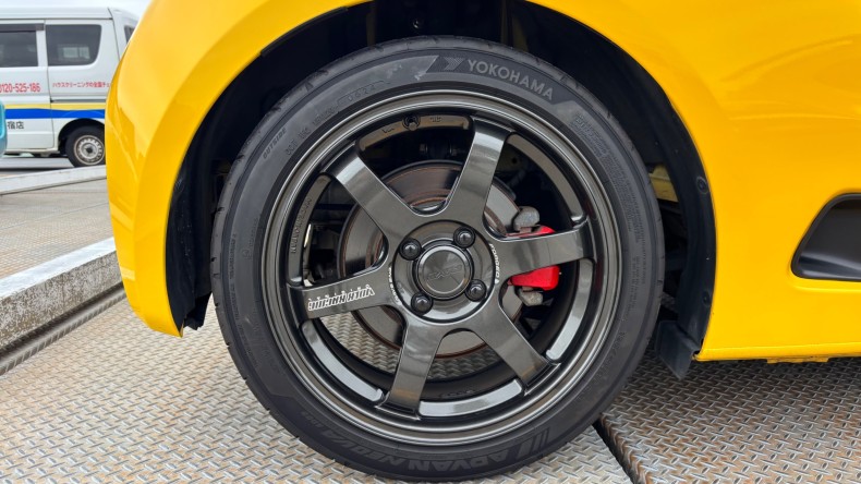 タイヤホイール後