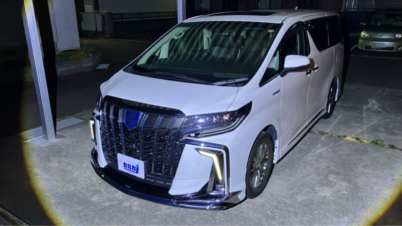 トヨタ アルファードハイブリッドの売買実績画像