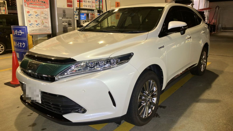 トヨタ ハリアーハイブリッドの売買実績画像