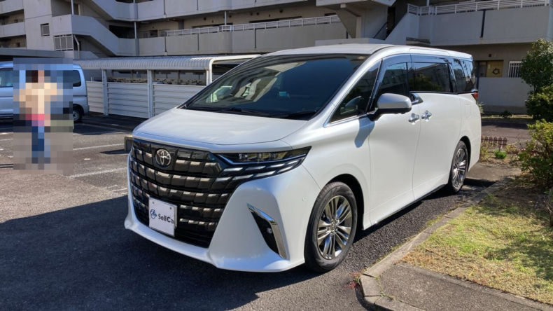 トヨタ アルファードハイブリッドの売買実績画像