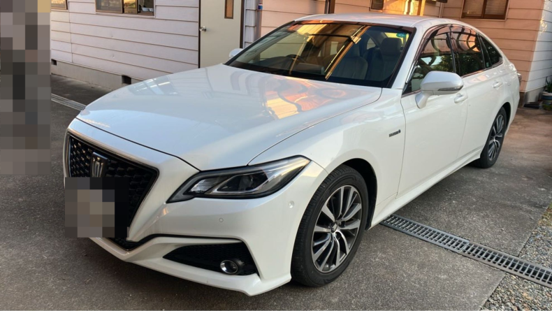 トヨタ クラウンハイブリッドの売買実績画像