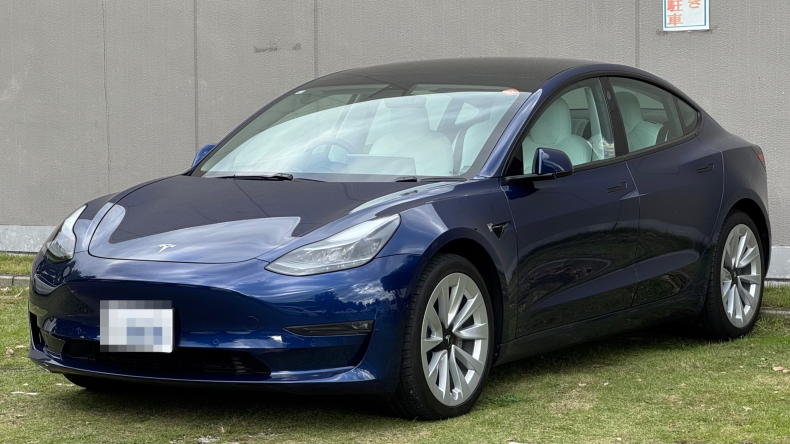 テスラ モデル３の売買実績画像