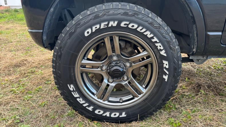 タイヤホイール後