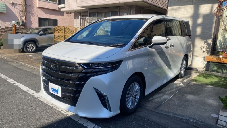 トヨタ アルファードハイブリッドの売買実績画像