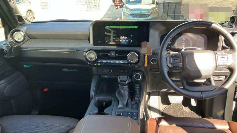 内装インパネ全体