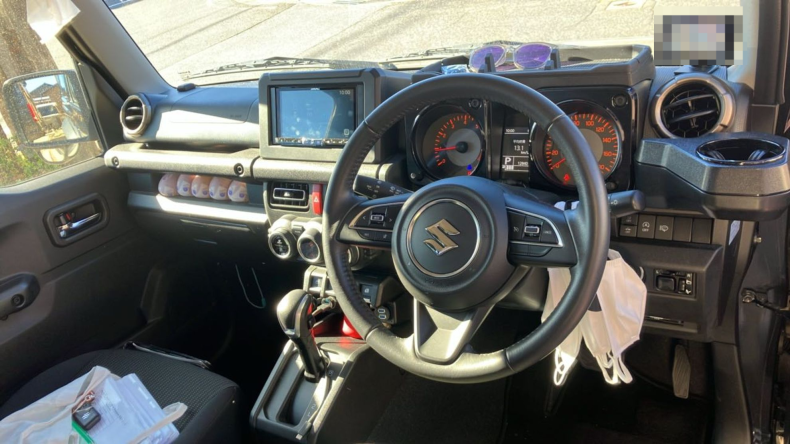 内装インパネ全体