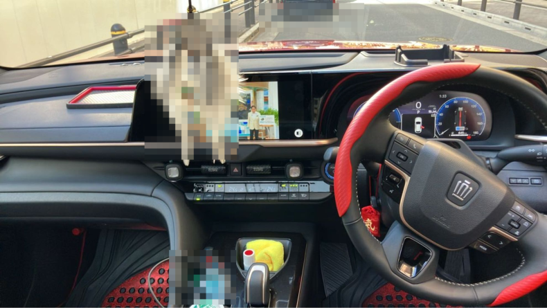 内装インパネ全体