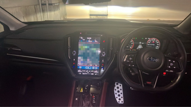 内装インパネ全体