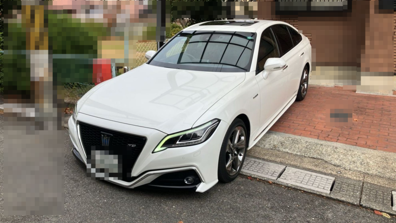 トヨタ クラウンハイブリッドの売買実績画像