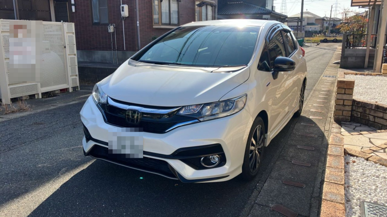 ホンダ フィットハイブリッドの売買実績画像