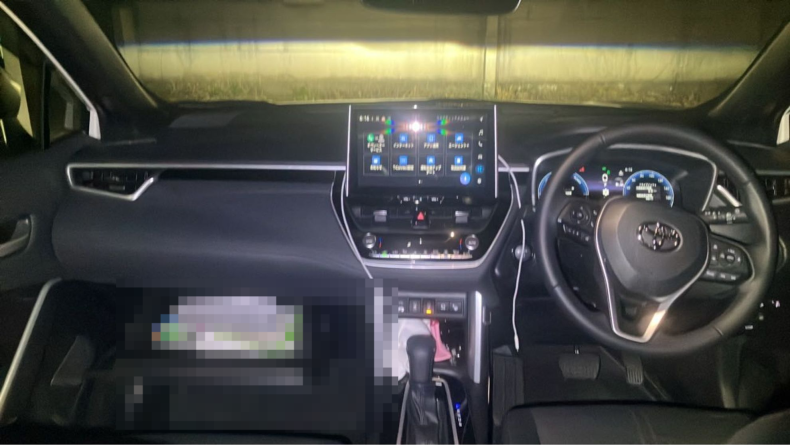 内装インパネ全体