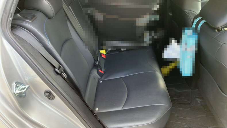 内装後方シート