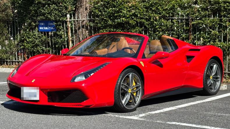 フェラーリ ４８８スパイダーの売買実績画像