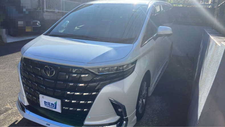 トヨタ アルファードハイブリッドの売買実績画像